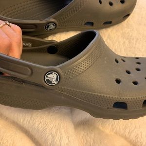 Brown color crocs - great condition!